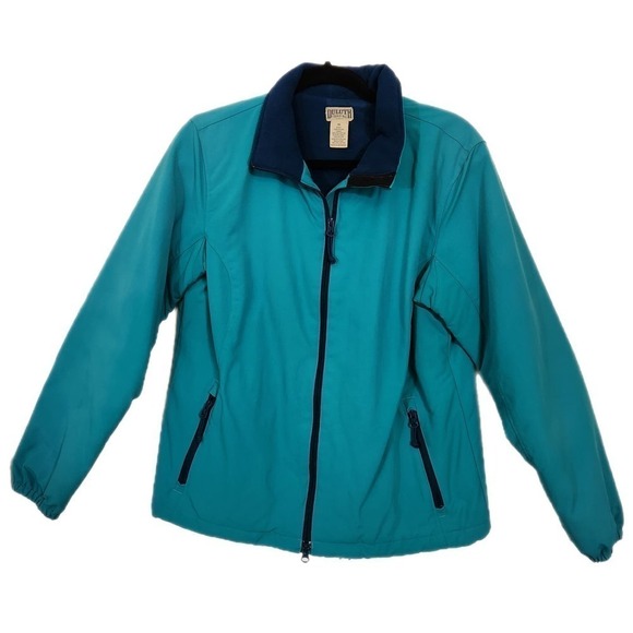 Vintage Duluth Trading Thinsulate Jacket Women's Size Medium Turquoise - Picture 1 of 8